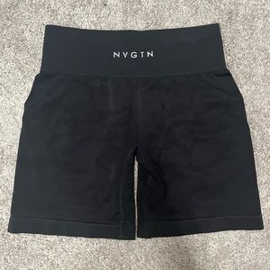 NVGTN Black Camo Shorts